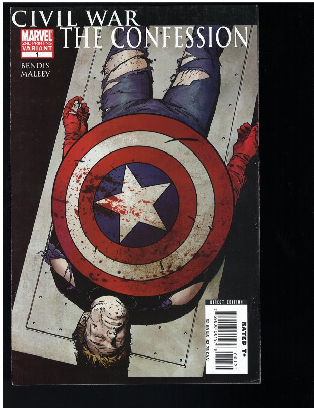 Civil War: Confession #1 (Marvel, 2007) NM