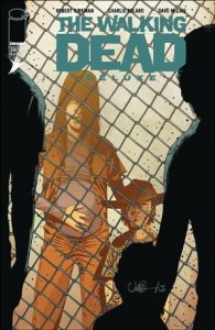 Walking Dead Deluxe 34-B Charlie Adlard Fence Cover VF/NM