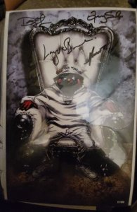 Pooh Thug Thug Virgin 17/100 quad sig