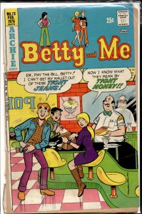 Betty and Me #72 (1976) Betty and Me