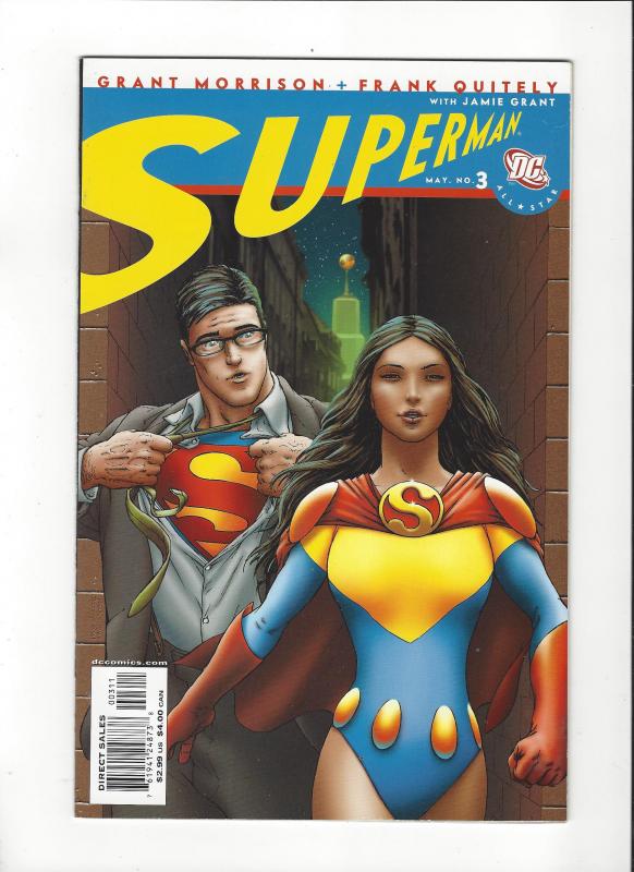 All Star Superman  #3 DC Comics Superwoman VF/NM