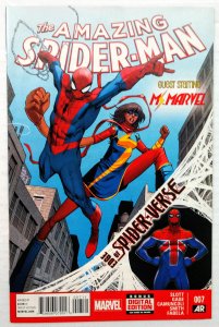 Amazing Spider-Man #7 (NM+, 2014) 1ST APP SPIDER-UK