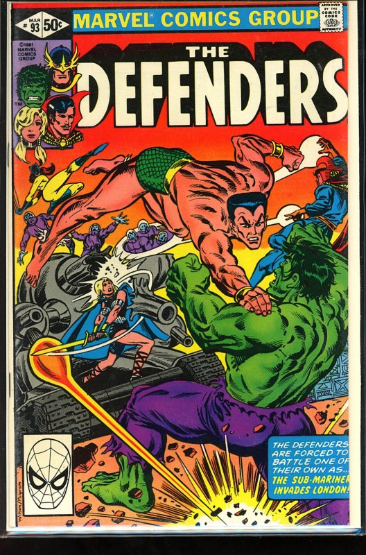 The Defenders #93 (1981)