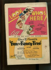WALT DISNEY'S COMICS AND STORIES VOL. 8 #1 (4.0) 1947