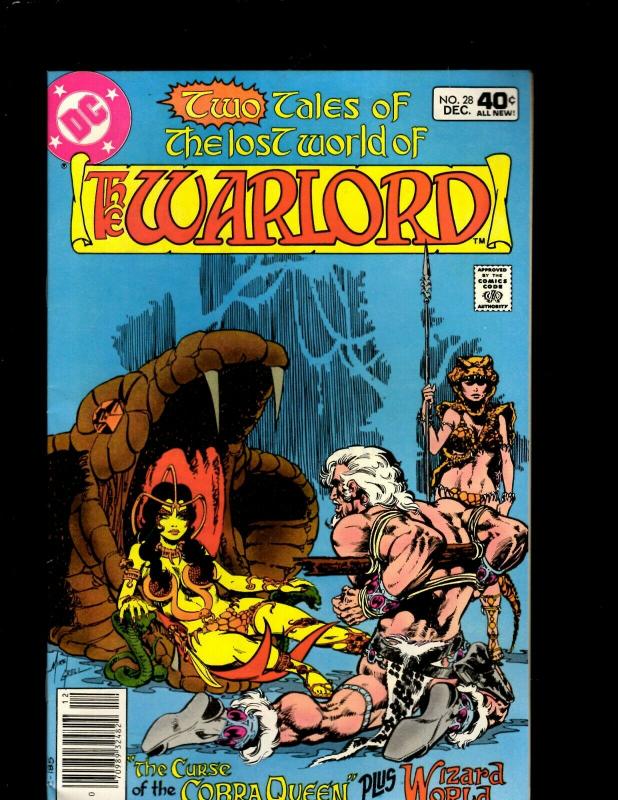 10 The Warlord DC Comic Books #21 22 23 24 25 26 27 28 29 30 JF12