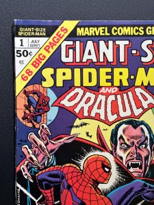 Giant-Size Spider-Man #1 (1974) Dracula & Human Torch App - FN/VF