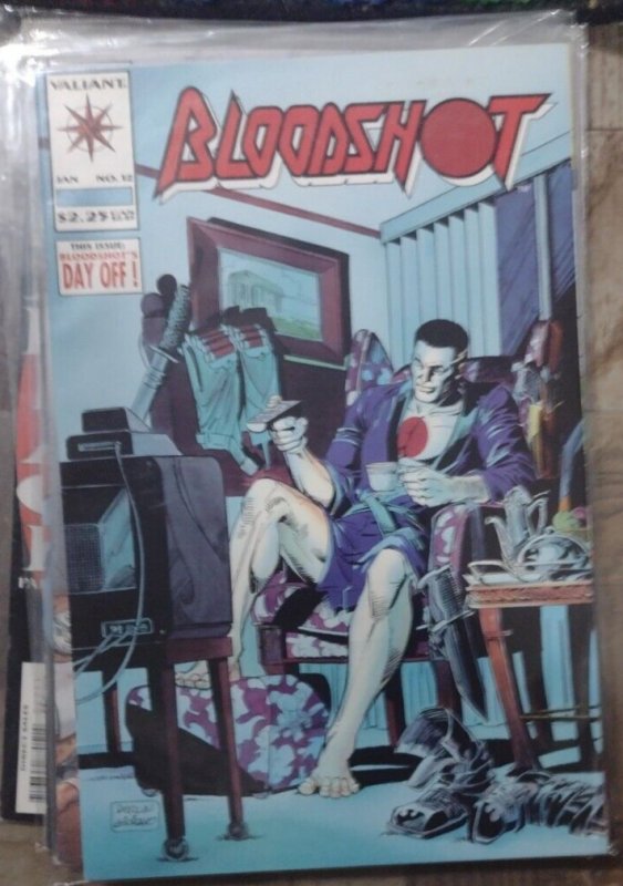 BLOODSHOT  # 12  1994 VALIANT COMICS   bloodshot's day off