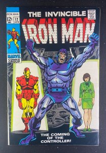 Iron Man (1968) #12 FN+ (6.5) 1st Controller