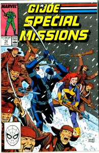 G.I. Joe Special Missions #14 Marvel Comics 1988 VF Snake Eyes