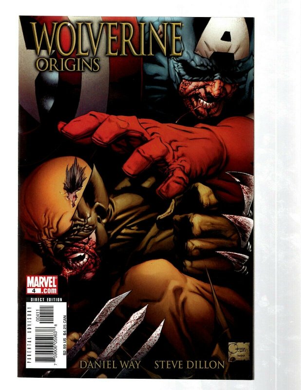 Lot Of 9 Wolverine Marvel Comic Books # 37 38 39 40 1 2 2 4 5 Origins RB27