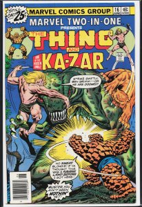 Marvel Two-in-One #16 (1976) The Thing