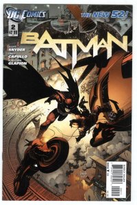 Batman #2 New 52 (2011, DC ) 1st Appearance of William Cobb/Talon Snyder Capullo 
