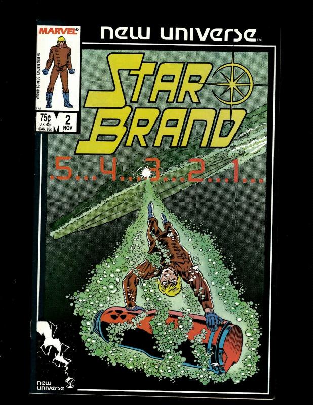 Lot of 12 Star Brain Marvel Comic Books #1 2 3 4 5 6 7 8 9 10 11 12 J410