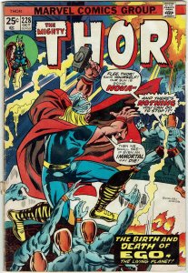 Thor #228 (1966 v1) Hercules Firelord GD