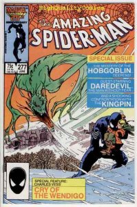 Amazing SPIDER-MAN #277, Daredevil, Vess, 1963, VF/NM  , Wendigo