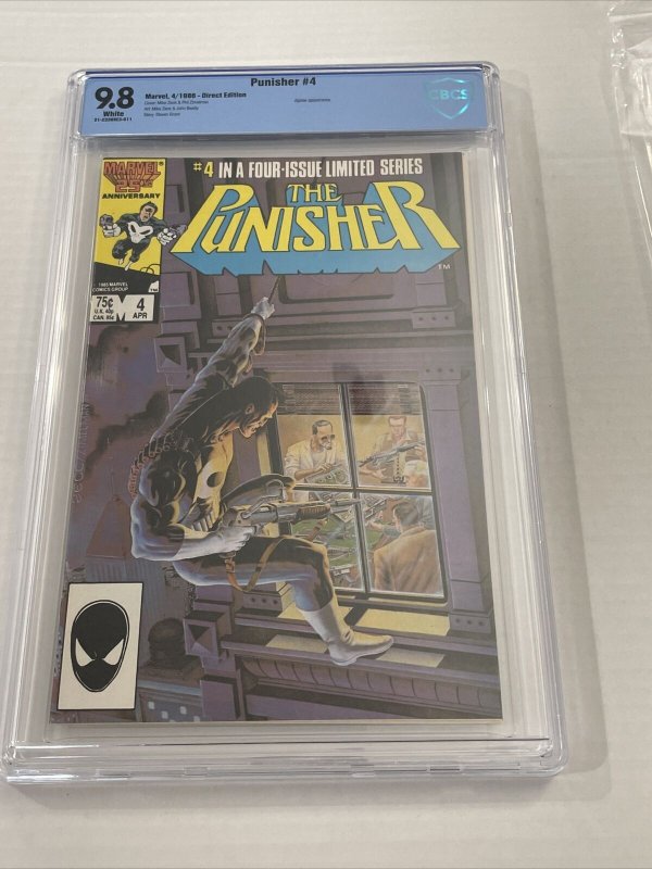 Punisher #4 Limited Series CBCS 9.8 Jigsaw Appearance