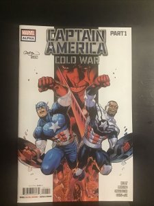Captain America Cold War Alpha #1  NM Gem Wow