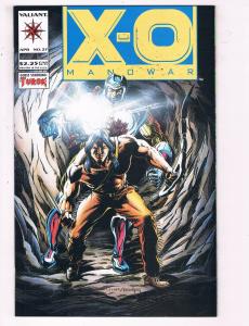 X-O Manowar #27 FN Valiant Comics Comic Book Bailey April 1994 DE35