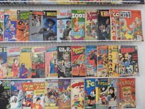 Huge Lot 120+ Golden/Silver Age Comics All Genres!! Lower Grade Readers!!