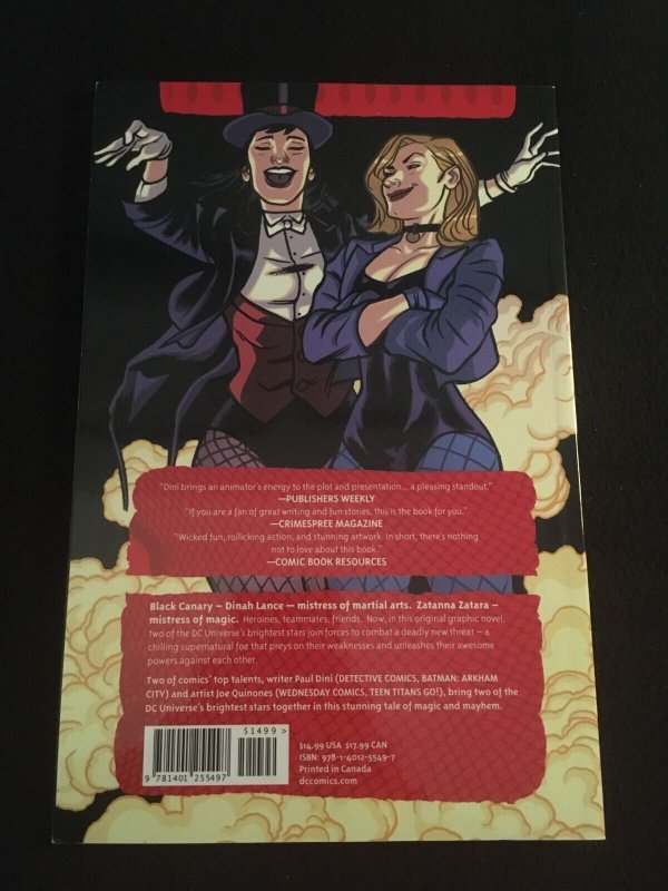 BLACK CANARY AND ZATANNA: BLOODSPELL Trade Paperback 