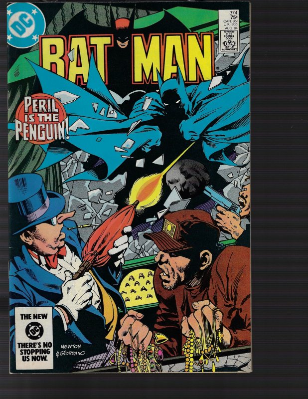 Batman #374 (DC, 1984) NM-