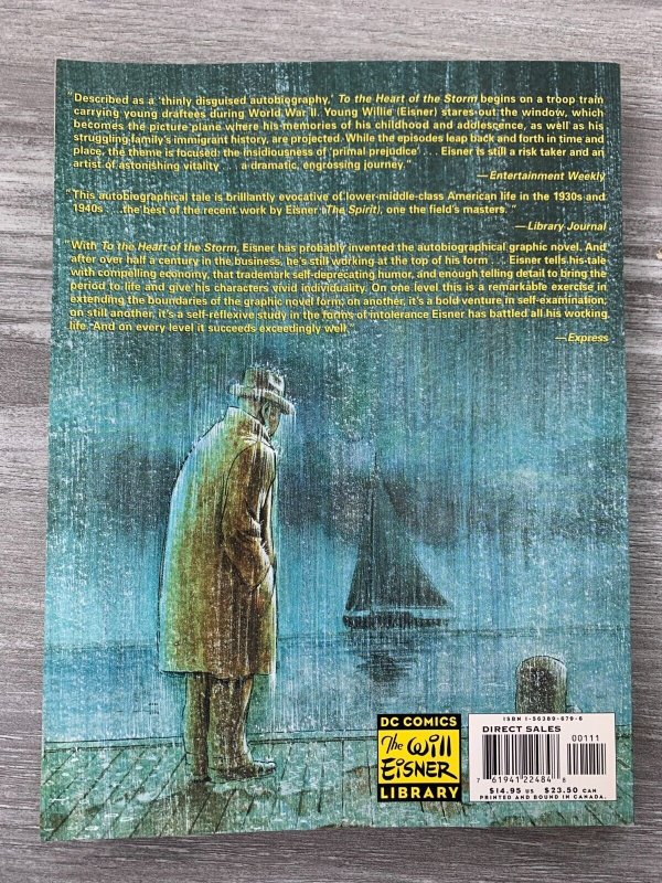 2000 TO THE HEART OF THE STORM by Will Eisner Library SC VF- 7.5 1st DC Comics