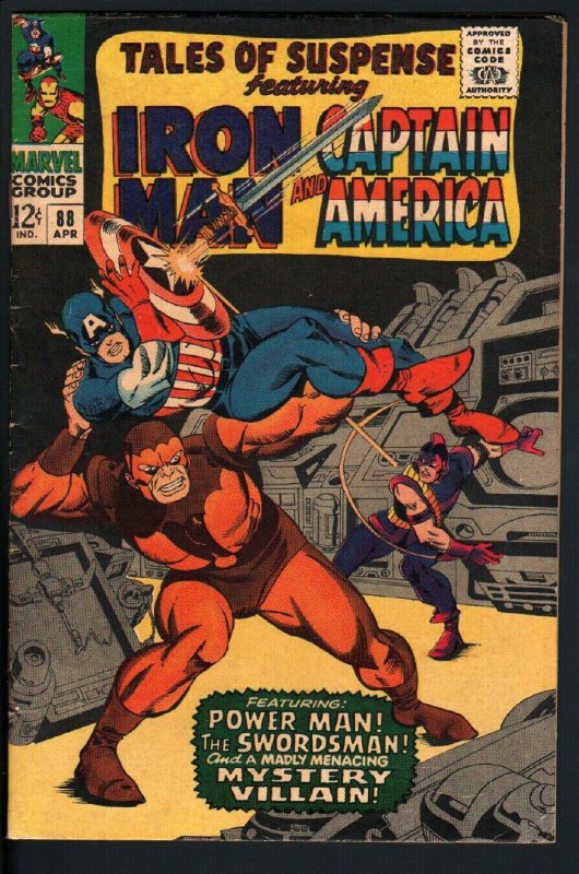 Tales of Suspense #88 1966-Iron MAN/Captain America-Marvel | Comic Books - Silver Age, Marvel, Superhero / HipComic Tales of Suspense #88 1966-Iron MAN/Captain America-Marvel | Comic Books - Silver Age, Marvel, Superhero / HipComic