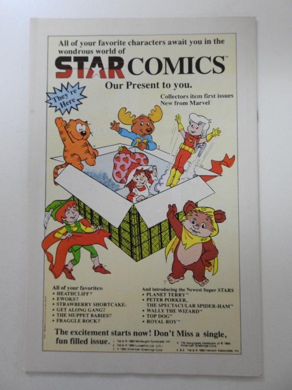 Web of Spider-Man #1 Direct Edition (1985) Beautiful VF-NM Condition!