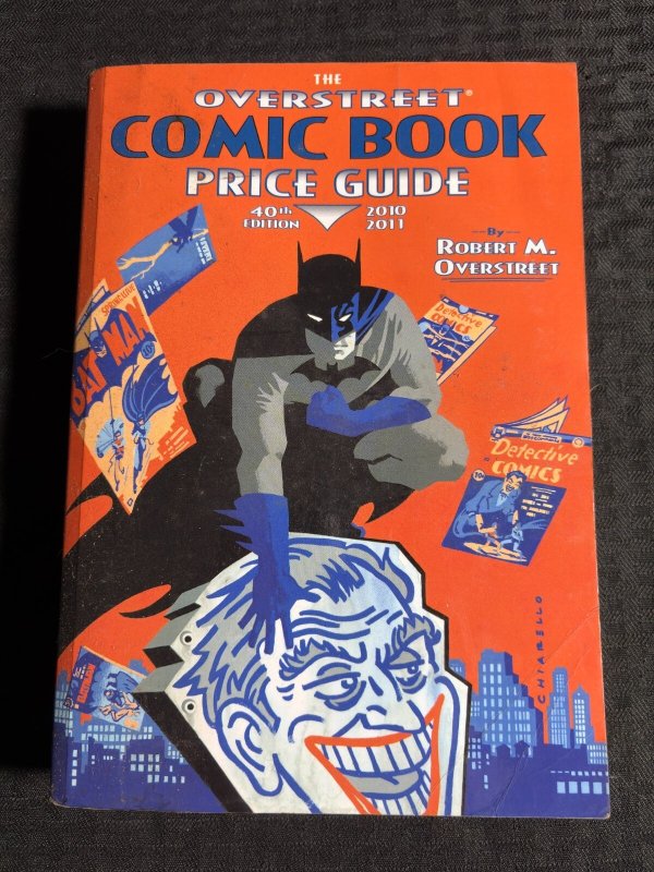 2010-2011 Overstreet COMIC BOOK Price Guide 40th Ed. VG 4.0 Batman Joker Cover