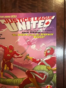 Justice League United #8 Flash Cover (2015)