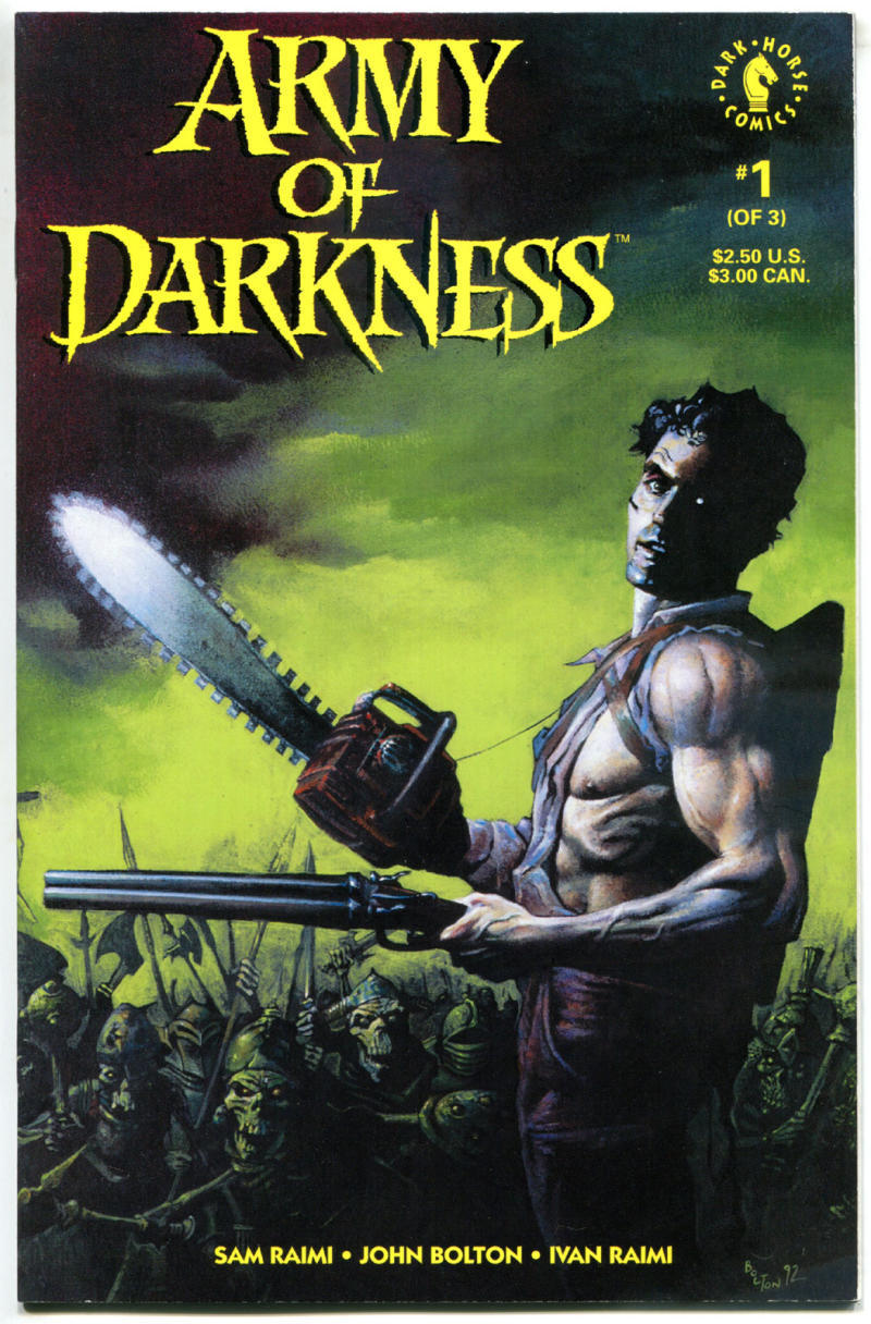 Army of Darkness 1992 24x36 Movie Poster Print Bruce Campbell Trapped In Time
