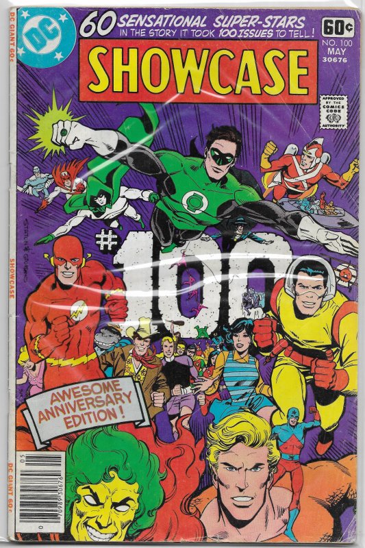 Showcase   #100 GD Green Lantern, Metal Men, Sea Devils