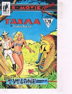 Lot Of 2 Comic Books B Movie Tasma Congo Queen #3 and Eclipse TargetAirboy #1ON7