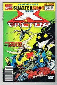 X-Factor Annual #7 (1992) NEWSSTAND COPY