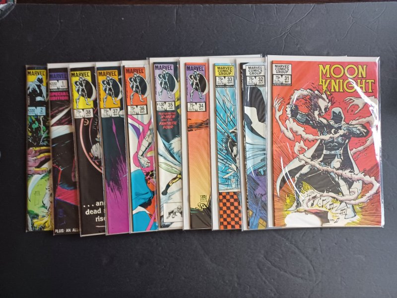 Moon Knight #1-38 (Missing #31) + Special #1 & 2  Run - Sienkiwicz