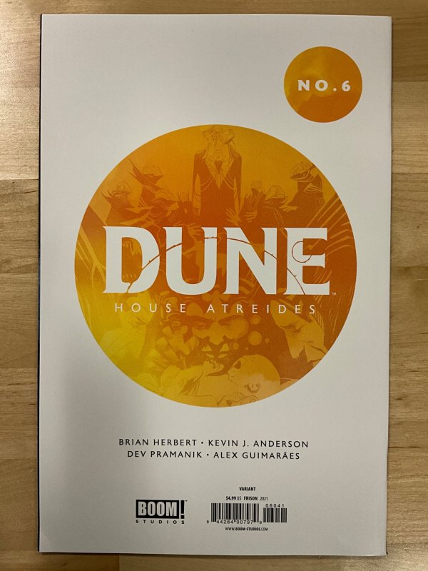 Dune: House Atreides #6 Cover D (2021)