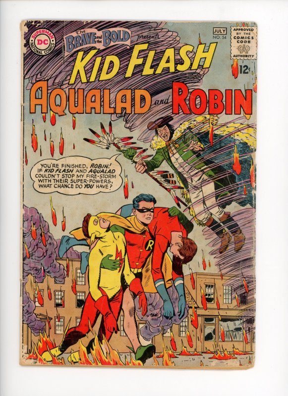 Brave and the Bold #54 1964 1st Appearance of Teen Titans! G/VG (see notes)  | Comic Books - Silver Age, DC Comics, Teen Titans, Superhero