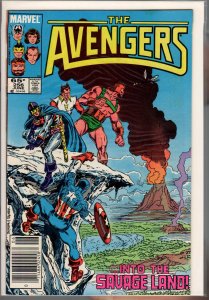 The Avengers #256 Newsstand Edition (1985) 8.0 VF