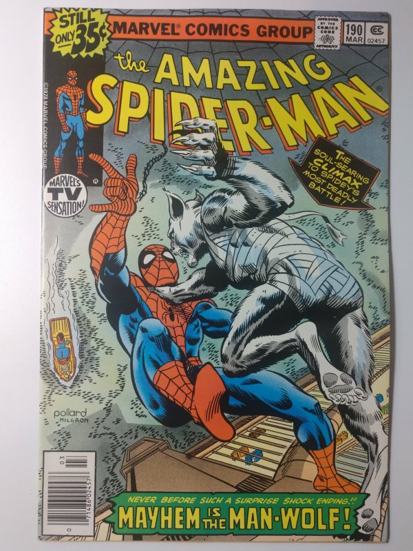 The Amazing Spider-Man #190 (9.0, 1979)
