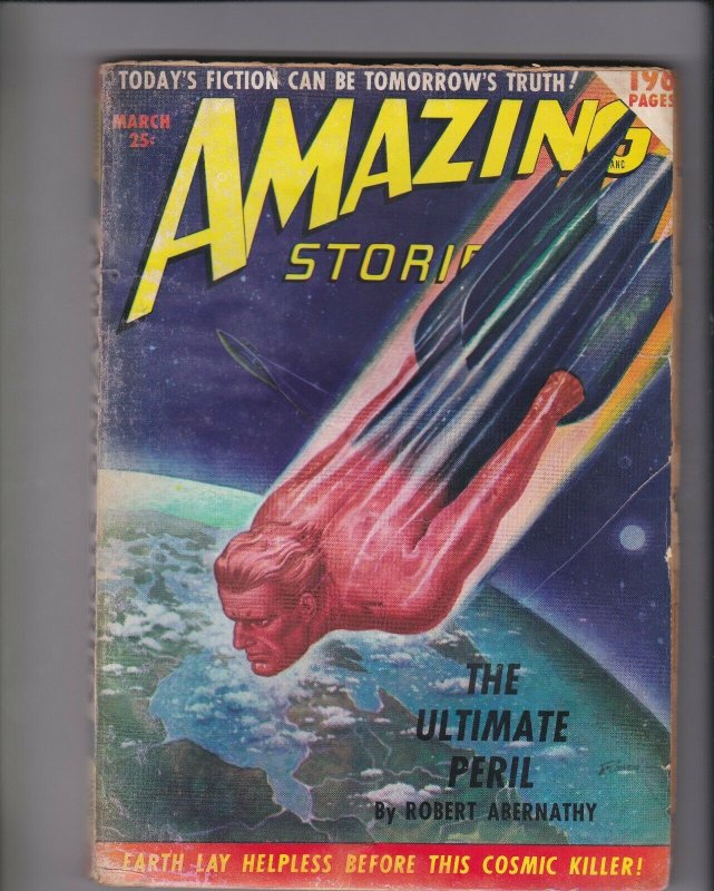 Amazing Stories pulp magazine March 1950