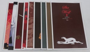 She-Wolf #1-8 VF/NM full set + variant - Rich Tommaso - werewolf ; Image (AC25)