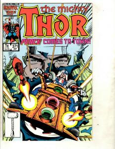 10 Thor Marvel Comics # 380 379 378 377 376 375 374 373 372 371 Spider-Man DS3