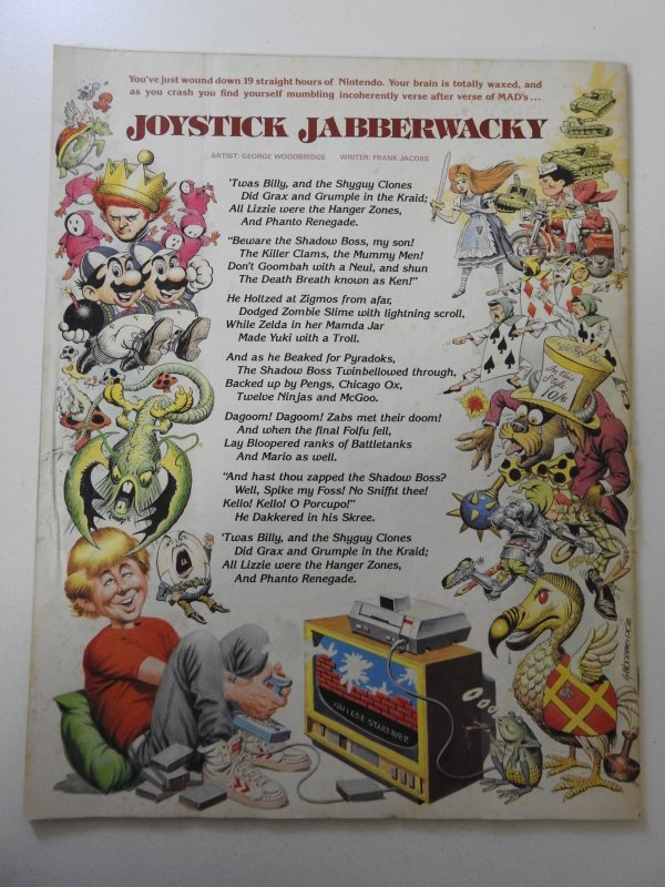 Mad #292 VG- Condition 1 in spine split