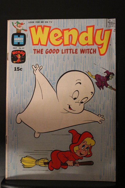 Wendy The Good Little Witch #61 (1970) High-Grade VF/NM Casper cover Wow!