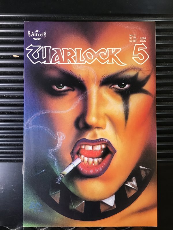 Warlock 5 #2 1986 Aircel Comics BLAIR