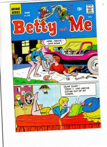 Betty and Me #35 (Jun-71) FN- Mid-Grade Archie