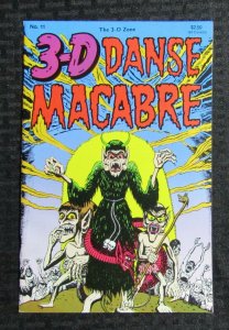 1988 3-D DANSE MACABRE #11 FVF 7.0 NO Glasses / 3D Zone / Fisherman Collection