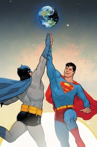BATMAN SUPERMAN WORLDS FINEST #1 H 1:50 EVAN DOC SHANER HIGH FIVE (NEAR MINT)