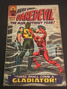 DAREDEVIL #18 First Appearance of Gladiator, VG Condition