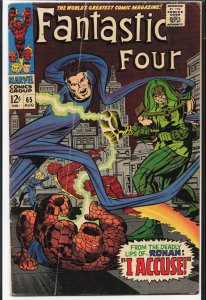 Fantastic Four #65 (1967) Fantastic Four [Key Issue]